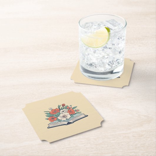 Book Paper Coaster Untersetzer (Vor Ort)