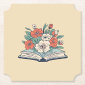 Book Paper Coaster Untersetzer (Vorderseite)