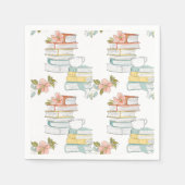 Book Party Napkins Serviette (Vorderseite)