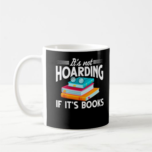 Book Reader Spaß Funny Bookworm Joke Kaffeetasse (Links)