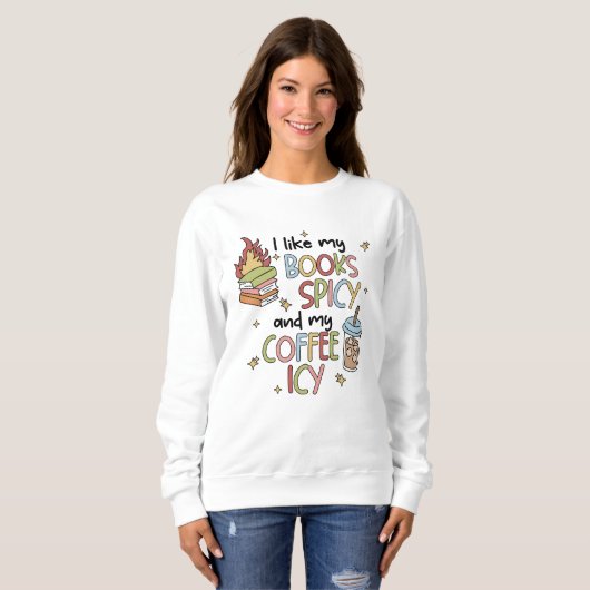 Book Reader Sweatshirt Funny (Vorne ganz)