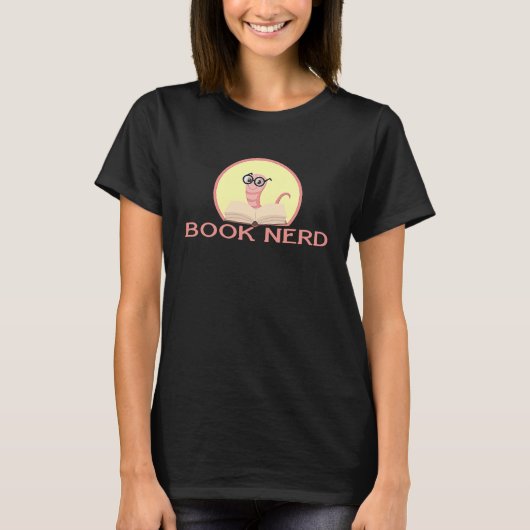 Book Reading Bookworm Book Nerd T-Shirt (Vorderseite)