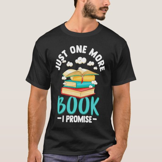 Book Reading Library Books Reader Bookworm T-Shirt (Vorderseite)