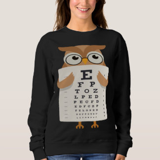 Book Reading Owl Bird Wisdom Smart Sweatshirt