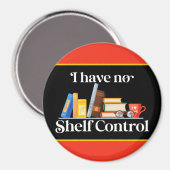Book Reading Pun Magnet (Vorderseite/Rückseite)