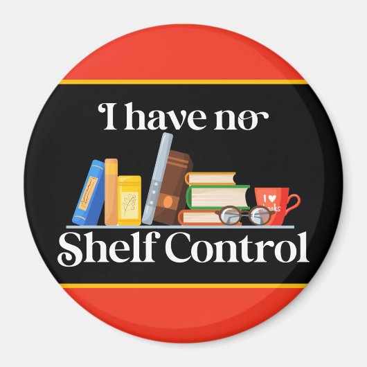 Book Reading Pun Magnet (Vorne)