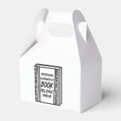 Book Release Party Illustrierte Geschenke Geschenkschachtel (Vorderseite)