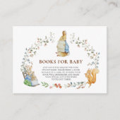 Book Request Peter Rabbit Books for Baby  Begleitkarte (Vorderseite)