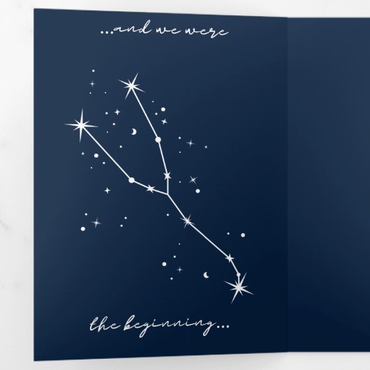 Book Romantacy Wedding Einladung - Taurus/Cap (Innen Erste Seite)