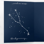 Book Romantacy Wedding Einladung - Taurus/Sgr (Innen Erste Seite)