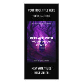 Book Signature Event l Writer Author Foto Black Werbekarte (Vorne)