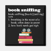 Book Sniffing Magnet (Vorne)
