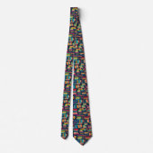 Book Stacks Necktie Krawatte (Rückseite)