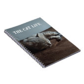 Book the Cat life Notizblock (Rechte Seite)
