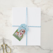 Book Theme Baby Shower Geschenkanhänger (Mit Garn)