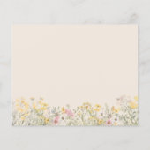 Book Theme Floral Advice and Wishings Brautparty (Rückseite)