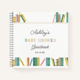 Book Theme Storybook Baby Showbook Gästebuch Notizblock