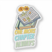 Book Themed Sticker (Vorderseite)