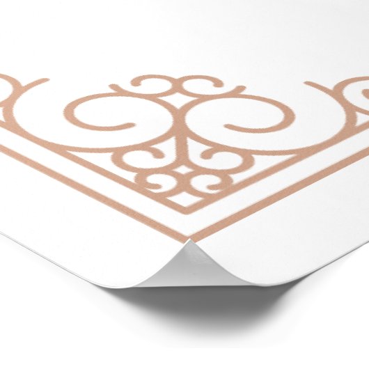 Book Themed Welcome Sign Poster (Ecke)