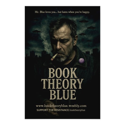 Book Theory Blue Poster 01 (Vorderseite)