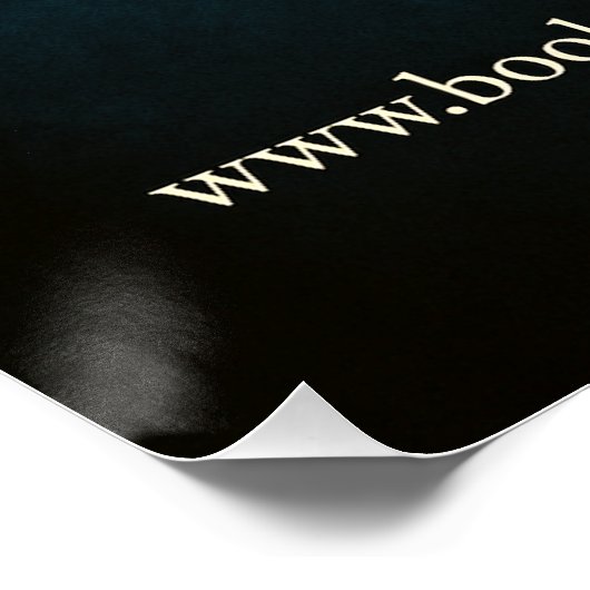 Book Theory Blue Poster 02 (Ecke)