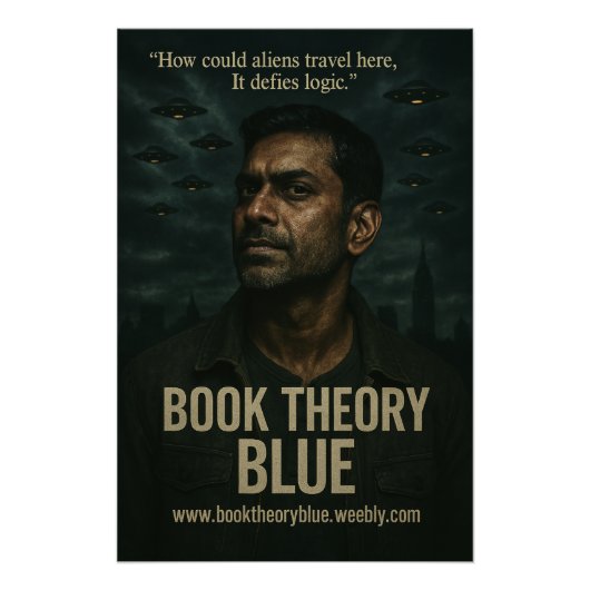 Book Theory Blue Poster 08 (Vorderseite)