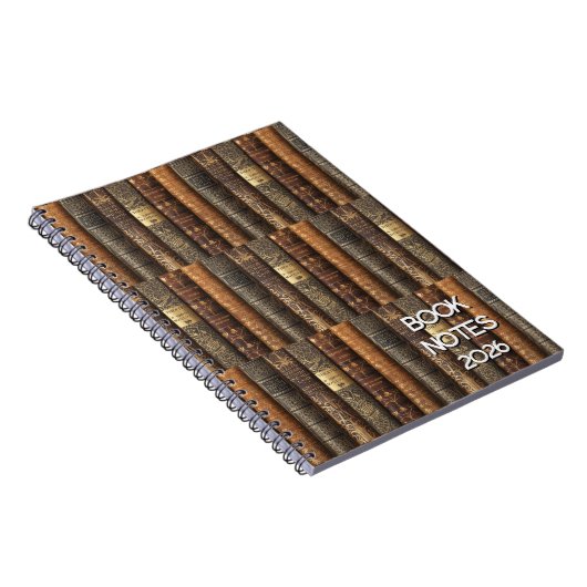 Book Tracker Notes 2026 Notizblock (Rechte Seite)