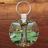 Book Tree Schlüsselanhänger (Vorderseite)