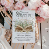 Book Wildflower A New Chapter Begin bridal Shower Einladung