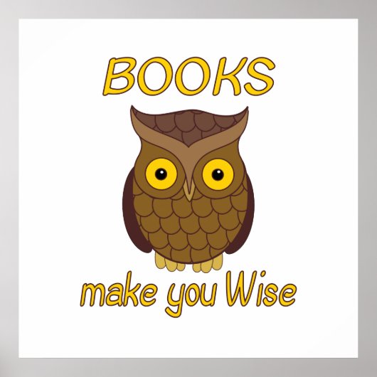 Book Wise Poster (Vorne)