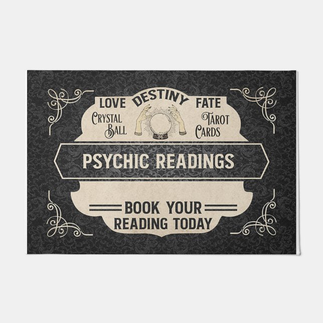 Book Your Reading Today Mat, Psychic Reading Fußmatte (Vorderseite)