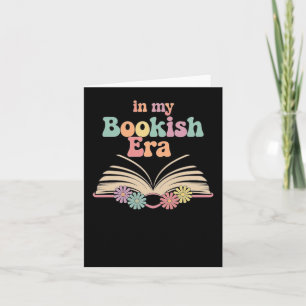 Booka Ästhetik - Niedlich Reading Lover Design Karte