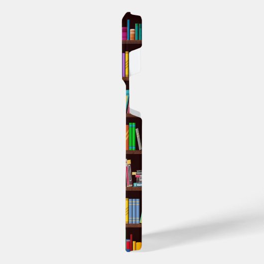 Bookaholic Books Lover Bookworm für Lesegeräte iPhone Hülle (Linke Seite)