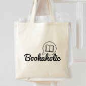 Bookaholic Funny Text Bookworm Buch Lover Reading Tragetasche