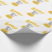 Bookatze mit halloween Kürbis - Wählen Sie ein Col Geschenkpapier (Ecke)