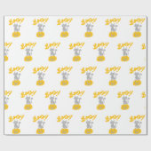 Bookatze mit halloween Kürbis - Wählen Sie ein Col Geschenkpapier (Flach)