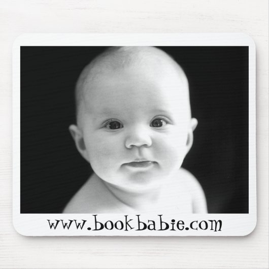 bookbabie Mausunterlage Mousepad (Vorne)