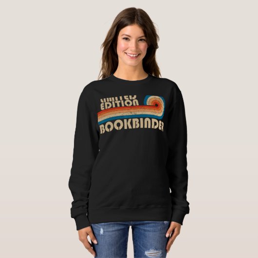 BOOKBINDER Funny Job Title Professionals Geburtsta Sweatshirt (Vorne ganz)