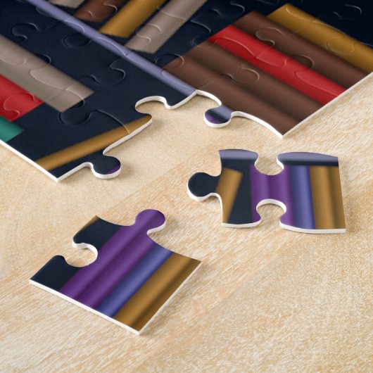 Bookcase Jigsaw Puzzle (Seite)