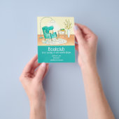 Bookclub-Gruppenbuchsitzung Flyer (Gruppe)