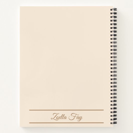 Bookclub Journal Notizblock (Rückseite)