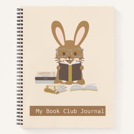 Bookclub Journal Notizblock (Vorderseite)