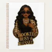 Booked, Busy & Blessed Planner Planer (Vorderseite)