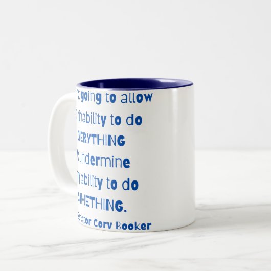 Booker - Machen Sie etwas Tasse (Vorderseite Links)