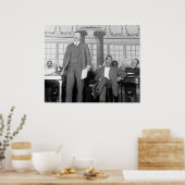 Booker T. und Teddy Poster (Küche)