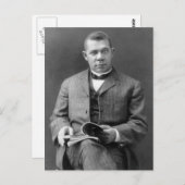 Booker T. Washington, 1903 Postkarte (Vorne/Hinten)