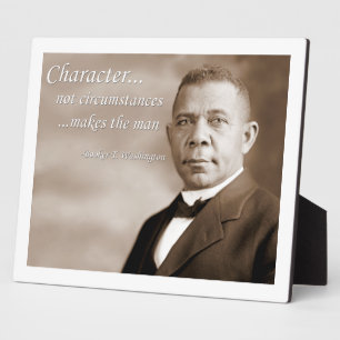 Booker T. Washington Fotoplatte