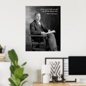 Booker T. Washington Poster (Heimbüro)