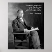 Booker T. Washington Poster (Vorne)