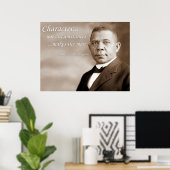 Booker T. Washington Poster (Heimbüro)